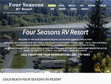 Tablet Screenshot of fourseasonsrv.com